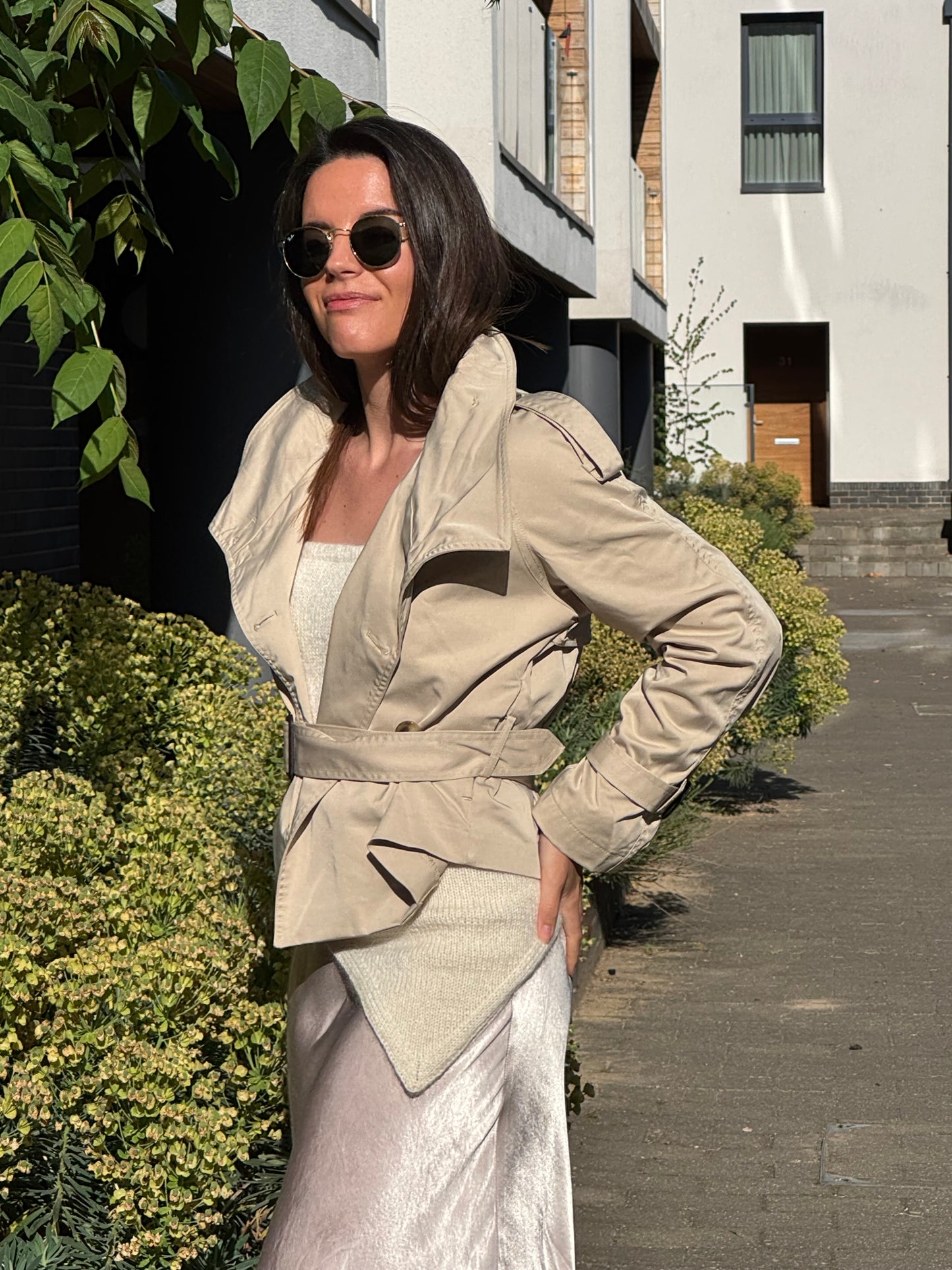 Sake Asymmetrical Tube Top Knitting Pattern for Women