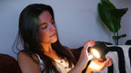 Portable LED Wall Light – 360° Rotatable, Dual Light, Touch & Remote Control