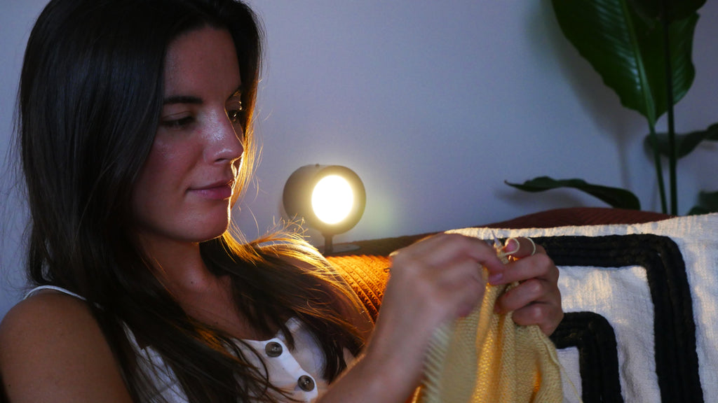 Portable LED Wall Light – 360° Rotatable, Dual Light, Touch & Remote Control