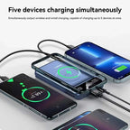 Magnetic Wireless Power Bank – Ultra High Capacity, Fast Charging On the Go